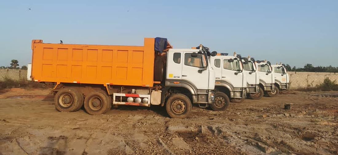 Flotte de camions BTP